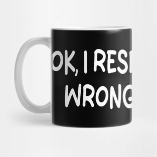 ok, i respect your wrong opinion Mug